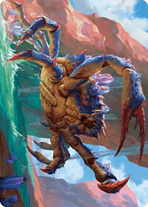 Canyon Crab Art Card [Art Series] Outlaws of Thunder Junction MTG Single Magic: The Gathering