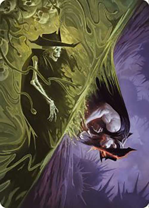 Pillage the Bog Art Card [Art Series] Outlaws of Thunder Junction MTG Single Magic: The Gathering