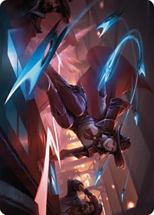 Slick Sequence Art Card [Art Series] Outlaws of Thunder Junction MTG Single Magic: The Gathering