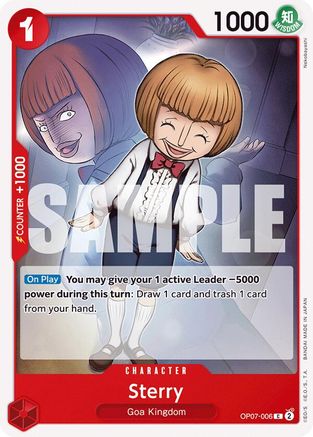 Sterry (OP07-006) [500 Years in the Future] One Piece Single Bandai