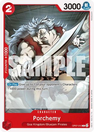 Porchemy (OP07-012) [500 Years in the Future] One Piece Single Bandai