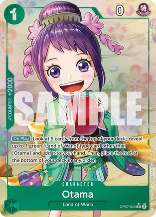 Otama (Parallel) (OP07-022) [500 Years in the Future] Foil One Piece Single Bandai