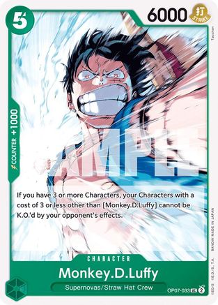 Monkey.D.Luffy (033) (OP07-033) [500 Years in the Future] One Piece Single Bandai
