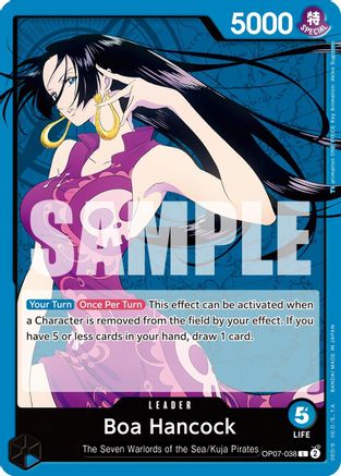 Boa Hancock (038) (OP07-038) [500 Years in the Future] One Piece Single Bandai