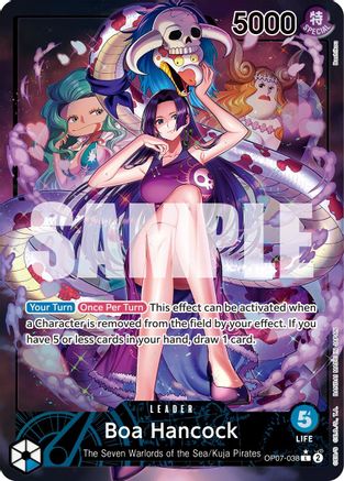 Boa Hancock (038) (Parallel) (OP07-038) [500 Years in the Future] Foil One Piece Single Bandai