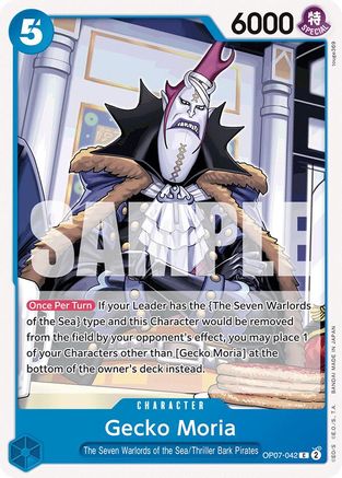 Gecko Moria (042) (OP07-042) [500 Years in the Future] One Piece Single Bandai
