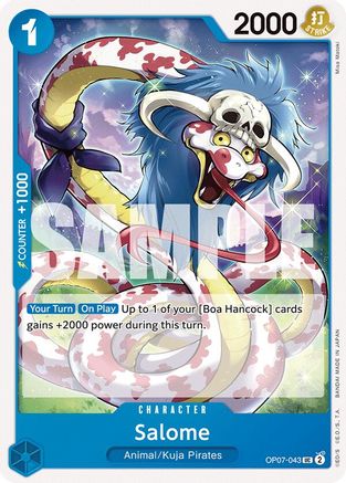 Salome (OP07-043) [500 Years in the Future] One Piece Single Bandai