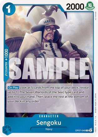 Sengoku (OP07-046) [500 Years in the Future] Foil One Piece Single Bandai
