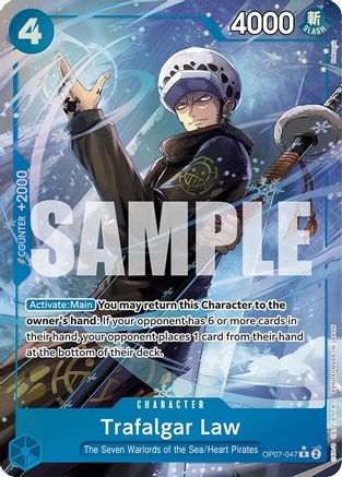 Trafalgar Law (047) (Parallel) (OP07-047) [500 Years in the Future] Foil One Piece Single Bandai