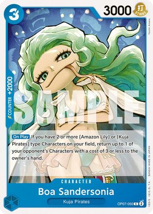 Boa Sandersonia (OP07-050) [500 Years in the Future] One Piece Single Bandai
