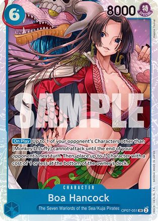 Boa Hancock (051) (OP07-051) [500 Years in the Future] Foil One Piece Single Bandai