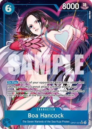 Boa Hancock (051) (Parallel) (OP07-051) [500 Years in the Future] Foil One Piece Single Bandai
