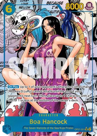 Boa Hancock (051) (Parallel) (Manga) (OP07-051) [500 Years in the Future] Foil One Piece Single Bandai