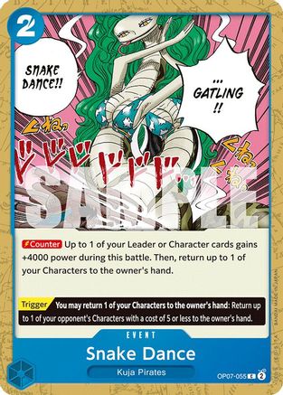 Snake Dance (OP07-055) [500 Years in the Future] One Piece Single Bandai