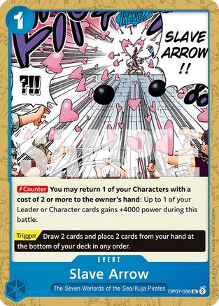 Slave Arrow (OP07-056) [500 Years in the Future] One Piece Single Bandai