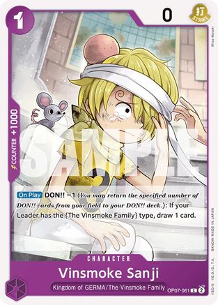Vinsmoke Sanji (OP07-061) [500 Years in the Future] One Piece Single Bandai