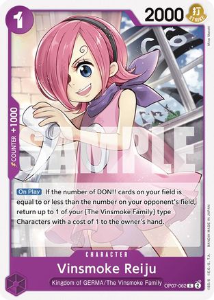 Vinsmoke Reiju (OP07-062) [500 Years in the Future] One Piece Single Bandai