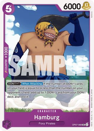 Hamburg (OP07-068) [500 Years in the Future] One Piece Single Bandai