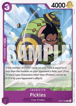Pickles (OP07-069) [500 Years in the Future] One Piece Single Bandai