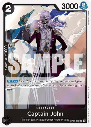 Captain John (OP07-082) [500 Years in the Future] One Piece Single Bandai