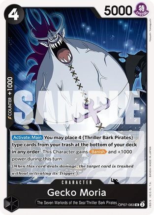 Gecko Moria (083) (OP07-083) [500 Years in the Future] One Piece Single Bandai