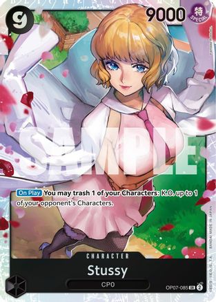 Stussy (OP07-085) [500 Years in the Future] Foil One Piece Single Bandai