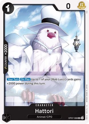 Hattori (OP07-088) [500 Years in the Future] One Piece Single Bandai