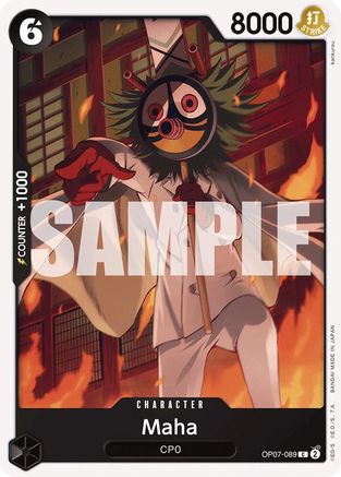 Maha (OP07-089) [500 Years in the Future] One Piece Single Bandai