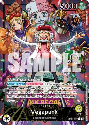 Vegapunk (Parallel) (OP07-097) [500 Years in the Future] Foil One Piece Single Bandai