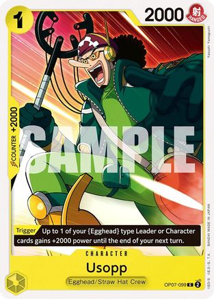Usopp (OP07-099) [500 Years in the Future] One Piece Single Bandai