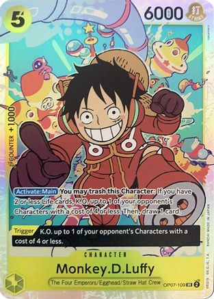 Monkey.D.Luffy (109) (OP07-109) [500 Years in the Future] Foil One Piece Single Bandai