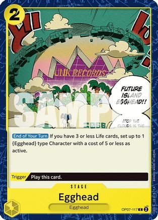 Egghead (OP07-117) [500 Years in the Future] One Piece Single Bandai