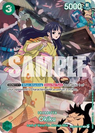 Okiku (SP) (OP01-035) [500 Years in the Future] Foil One Piece Single Bandai