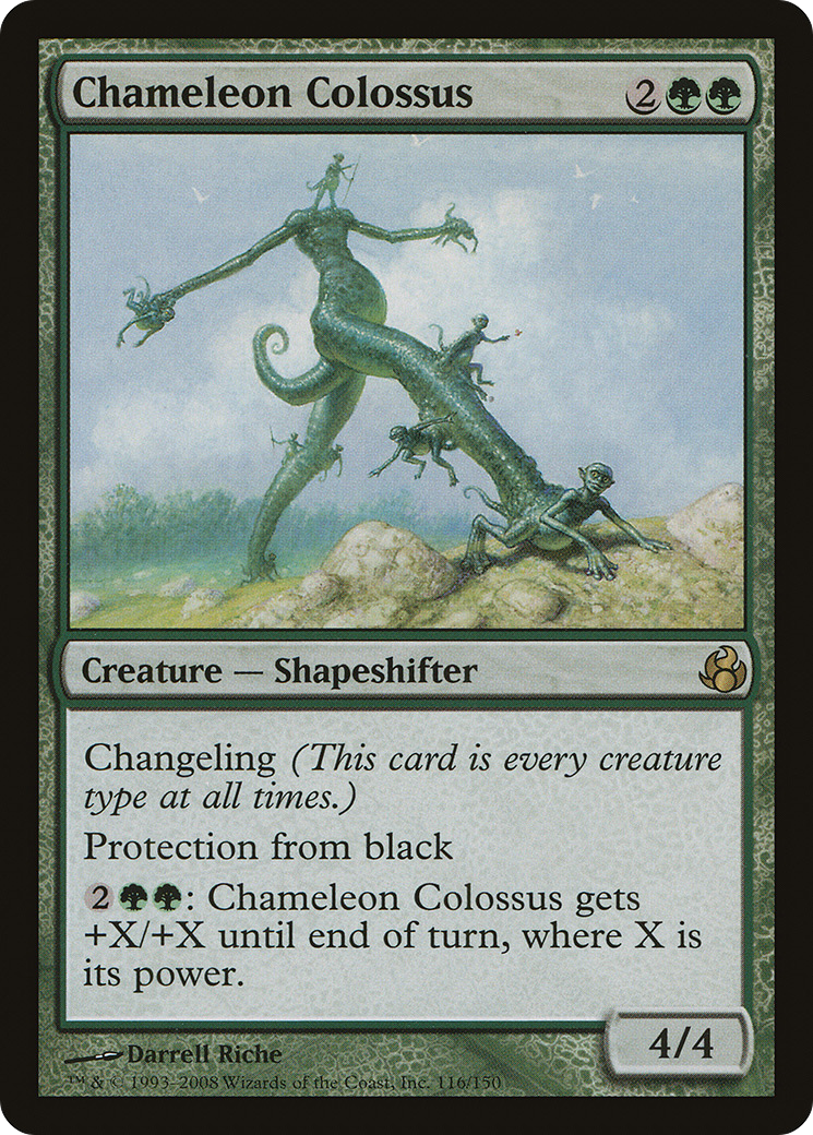Chameleon Colossus (MOR-116) [Morningtide] MTG Single Wizards of the Coast
