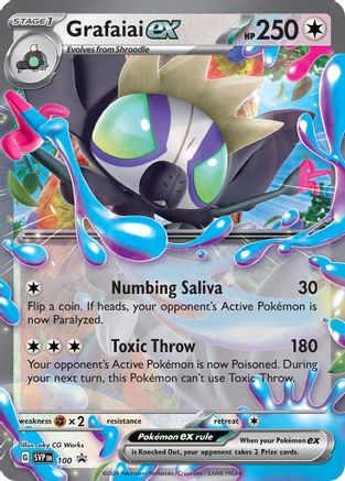 Grafaiai ex - 100 (100) Holofoil [Promos: SV Promo Cards] Pokemon Single Pokémon