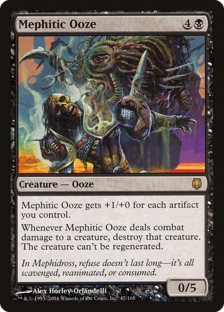 Mephitic Ooze (DST-047) [Darksteel] MTG Single Wizards of the Coast