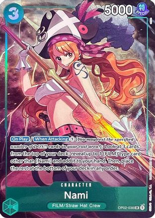 Nami (Premium Card Collection -Best Selection Vol. 1-) (OP02-036) [One Piece Promotion Cards] Foil One Piece Single Bandai