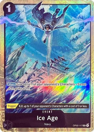 Ice Age (Premium Card Collection -Best Selection Vol. 1-) (OP02-117) [One Piece Promotion Cards] Foil One Piece Single Bandai