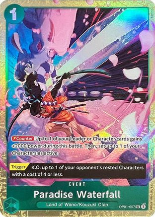 Paradise Waterfall (Premium Card Collection -Best Selection Vol. 1-) (OP01-057) [One Piece Promotion Cards] Foil One Piece Single Bandai