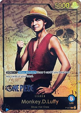 Monkey.D.Luffy (047) (Premium Card Collection -Live Action Edition-) (P-047) [One Piece Promotion Cards] Foil One Piece Single Bandai