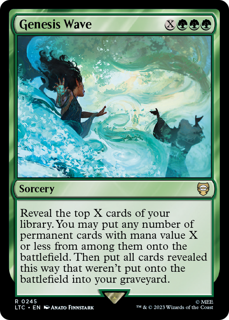 Genesis Wave (LTC-245) [Tales of Middle-earth Commander] MTG Single Wizards of the Coast