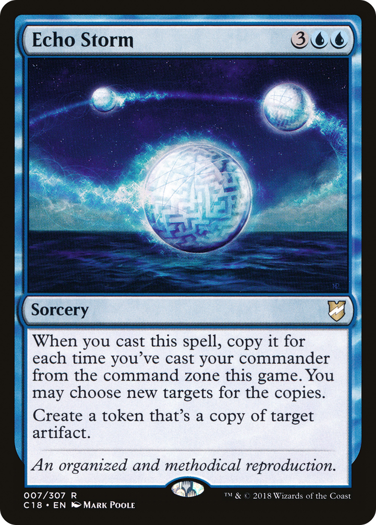 Echo Storm (C18-007) [Commander 2018] MTG Single Wizards of the Coast