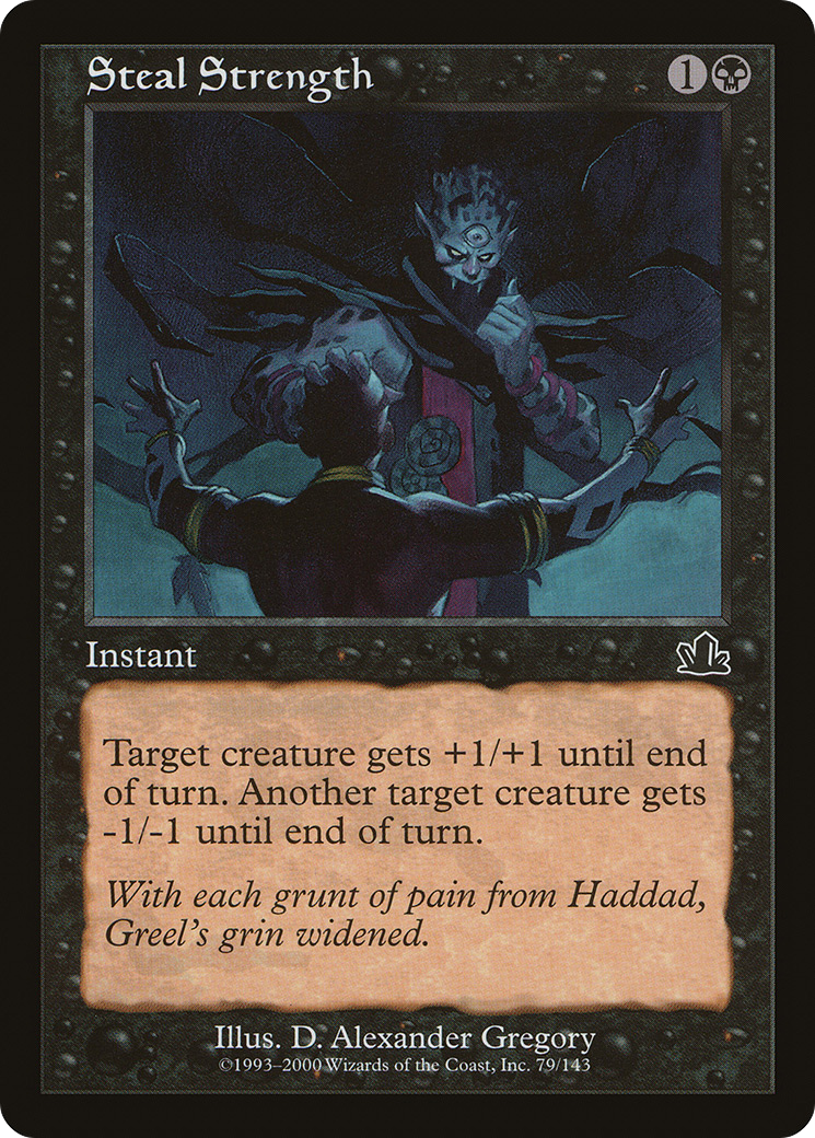 Steal Strength (PCY-079) [Prophecy] Foil MTG Single Wizards of the Coast