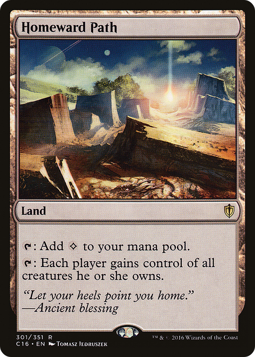 Homeward Path [Commander 2016] MTG Single Magic: The Gathering