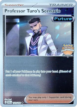 Professor Turo's Scenario (Regional Championship) () Reverse Holofoil [Promos: League & Championship Cards] Pokemon Single Pokémon