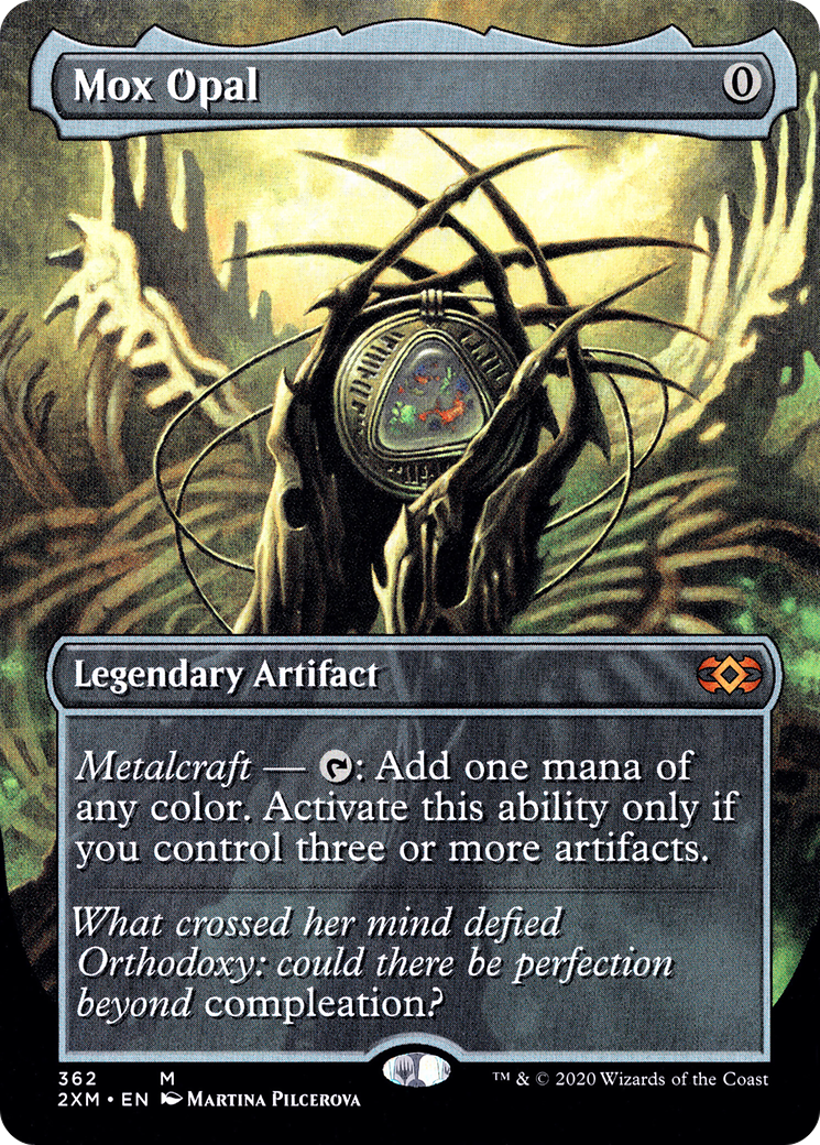 Mox Opal (2XM-362) [Double Masters] (Borderless) Foil MTG Single Wizards of the Coast