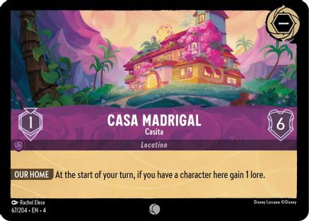 Casa Madrigal - Casita (67/204) [Ursulas Return] Lorcana Single Disney