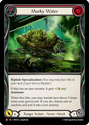 Murky Water [MST233] (Part the Mistveil)  Rainbow Foil Flesh And Blood Single Flesh And Blood   