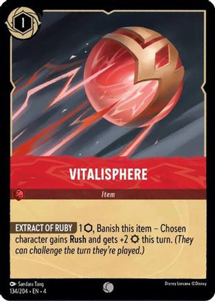 Vitalisphere (134/204) [Ursulas Return] Lorcana Single Disney