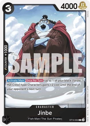 Jinbe (ST14-004) [Starter Deck 14: 3D2Y] One Piece Single Bandai